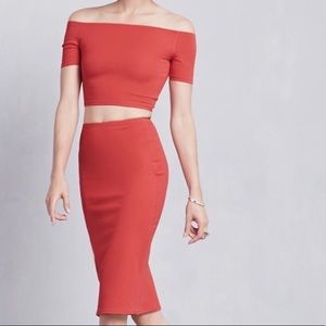 Reformation two piece set size small